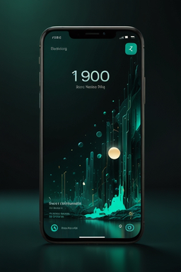 Smartphone met Glitz Bets casino-app